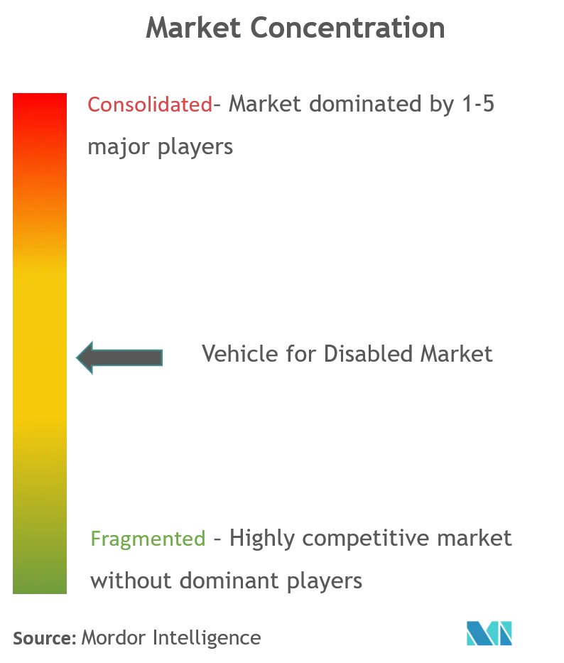 Vehicle for Disabled Market Concentration