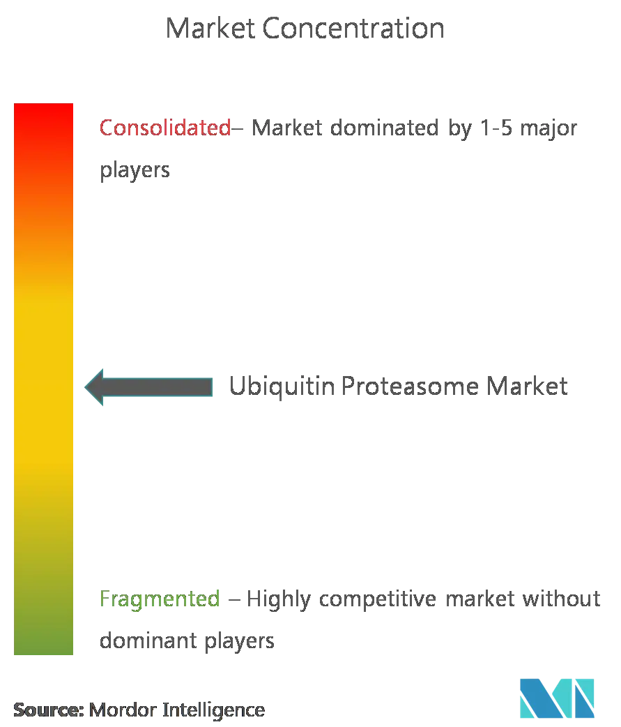 Proteasoma de ubiquitinaConcentración del Mercado