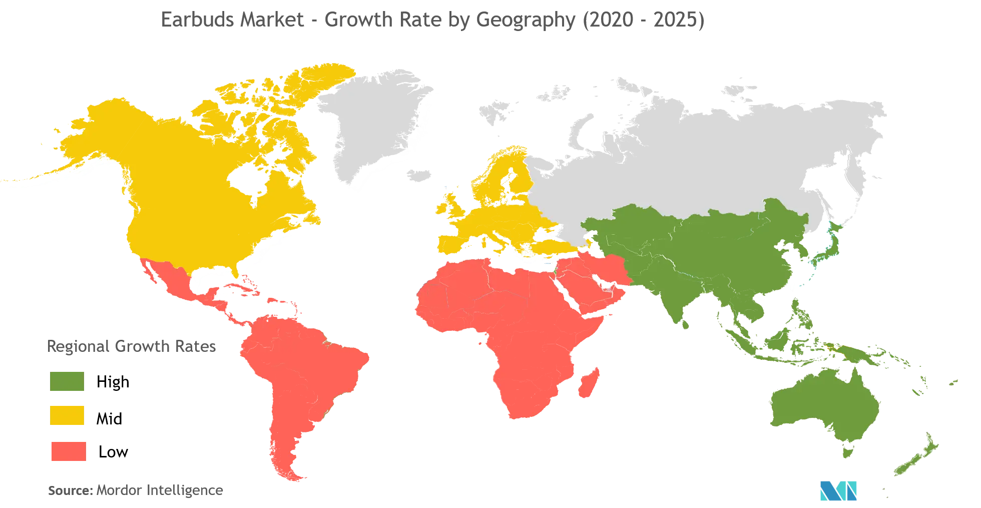 Earbuds Market Growth Rate
