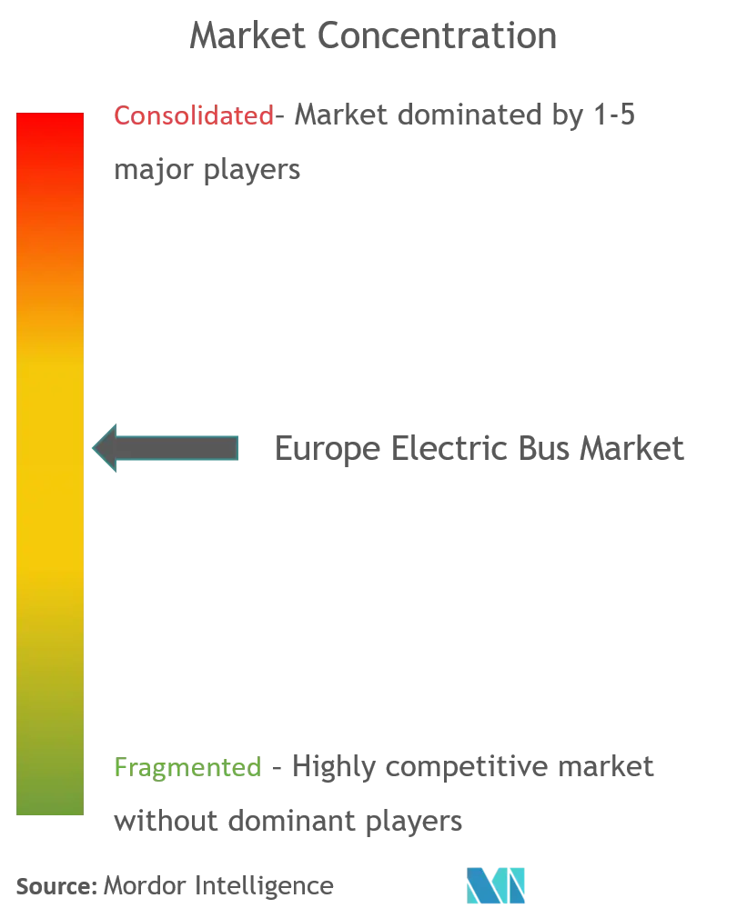 Bus électrique européenConcentration du marché