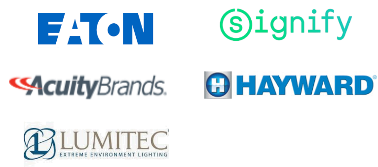 Principais participantes do mercado de iluminação subaquática