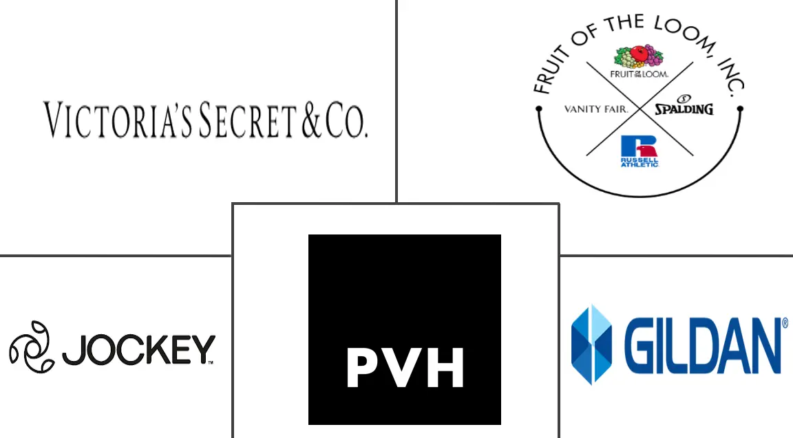 Major players in Underwear industry