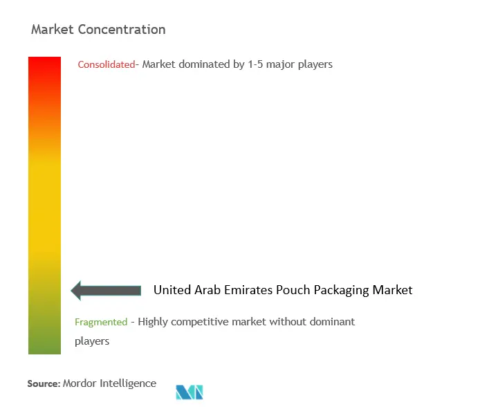 UAE Pouch Packaging Market Concentration