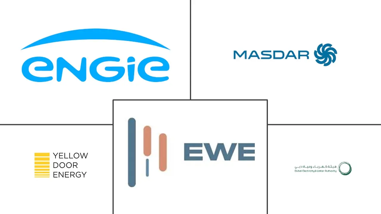 Major players in United Arab Emirates Renewable Energy industry