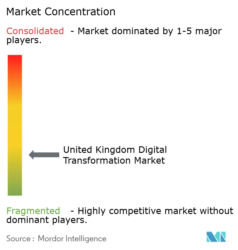 United Kingdom Digital Transformation Market Concentration