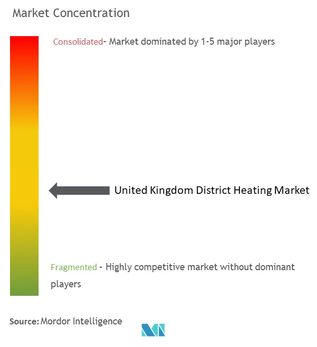 英国地域暖房市場集中度