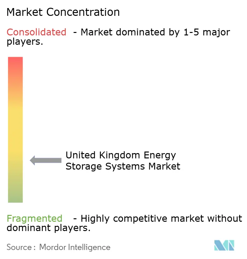 UK Energy Storage Systems Market Concentration