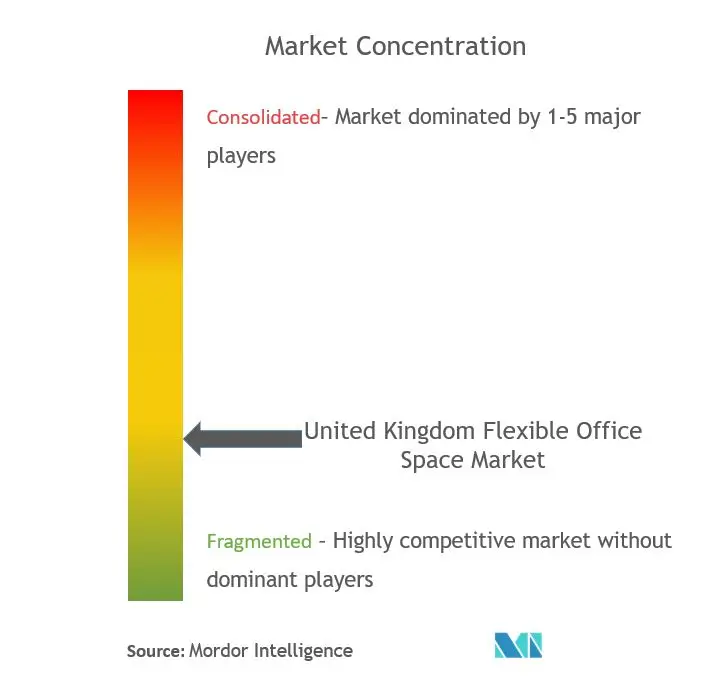 United Kingdom Flexible Office Space Market Concentration