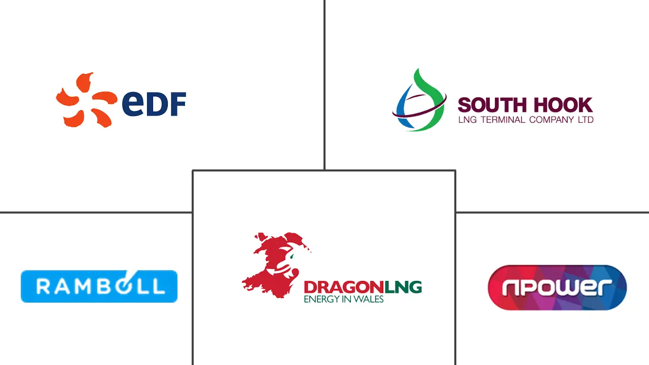 英国LNG市場の主要企業