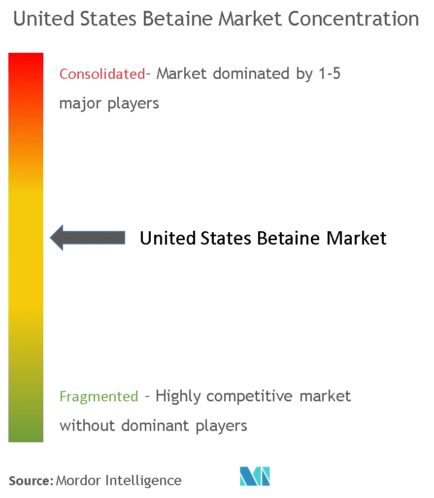 United States Betaine Market Concentration