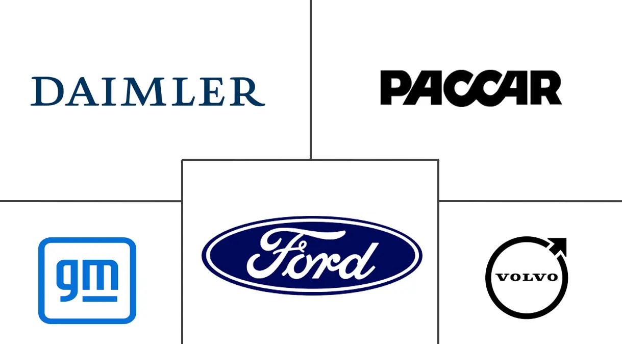 Principais participantes em Mercado de Veículos Comerciais dos Estados Unidos indústria