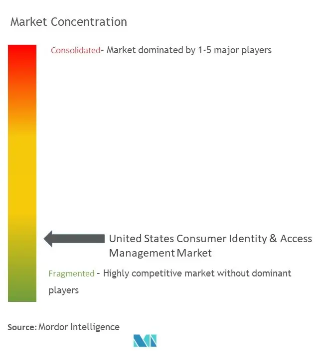 US Consumer Identity And Access Management Market Concentration