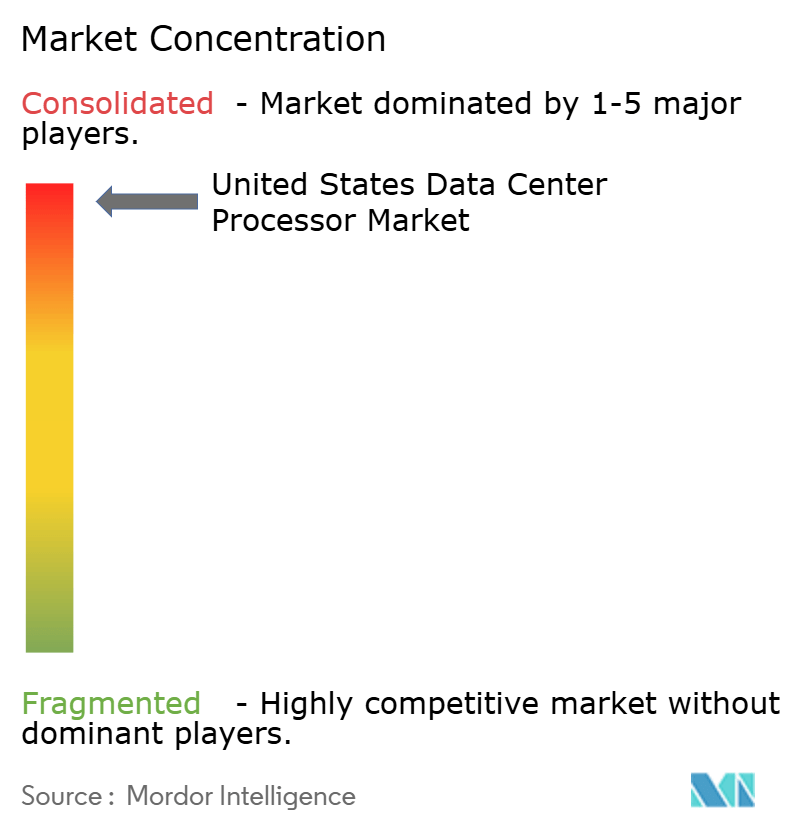 United States Data Center Processor Market Concentration