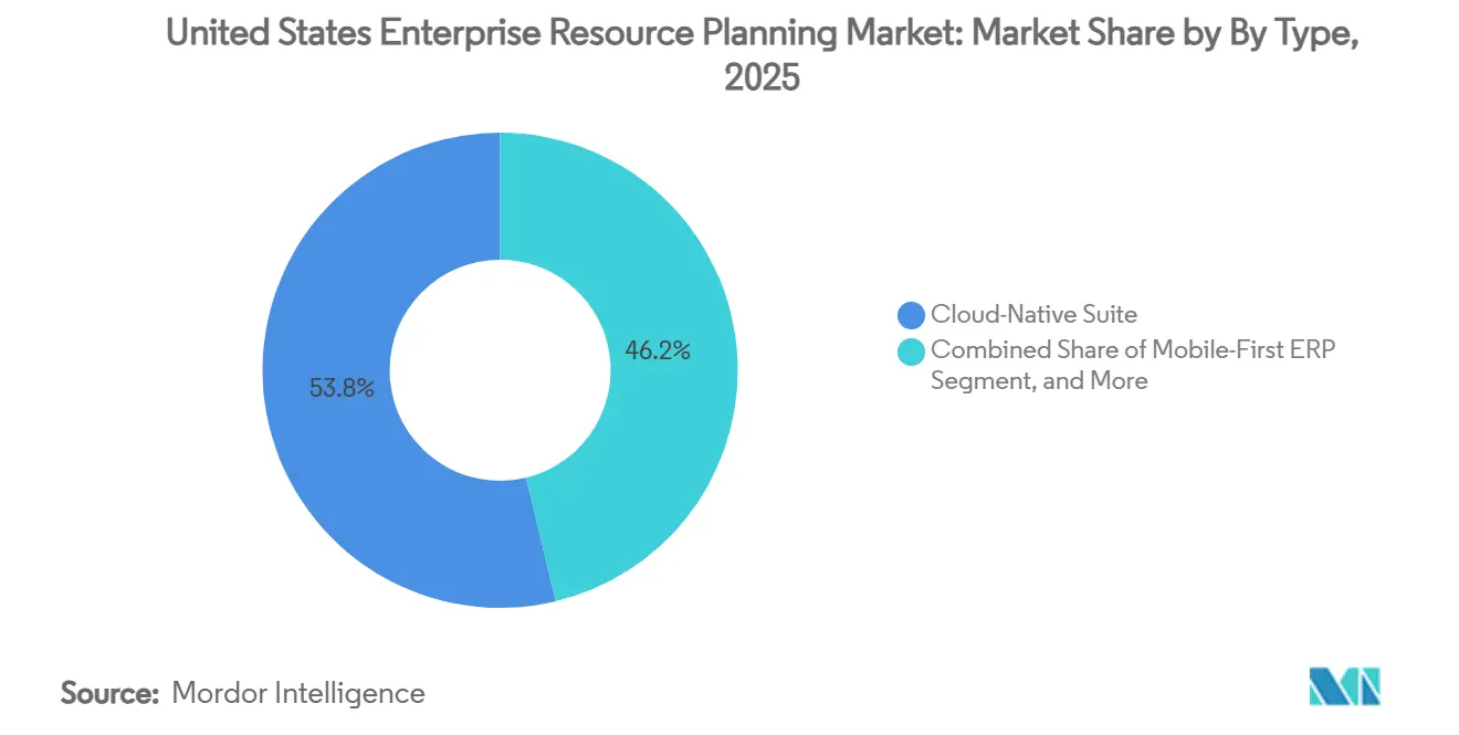 United States Enterprise Resource Planning Market: Market Share by By Type