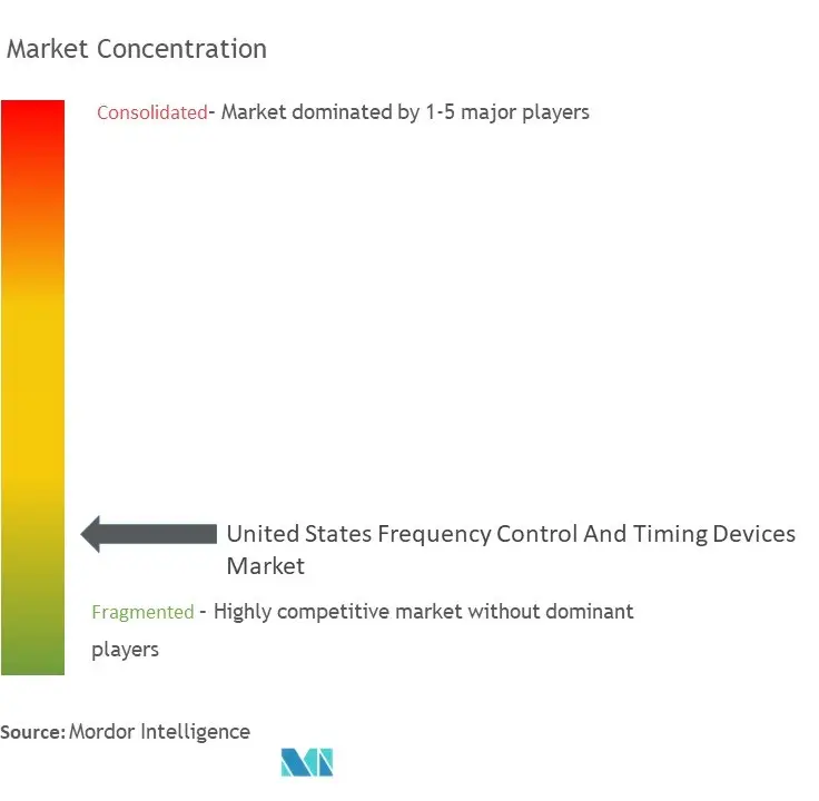 US Frequency Control And Timing Devices Market Concentration