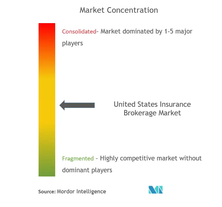 United States Insurance Brokerage Market Concentration