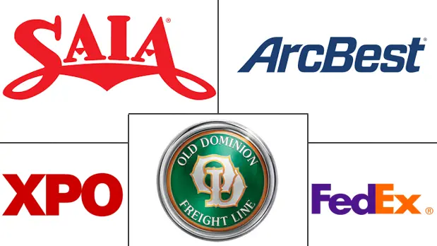 Major players in United States Less Than-Truck-Load (LTL) industry
