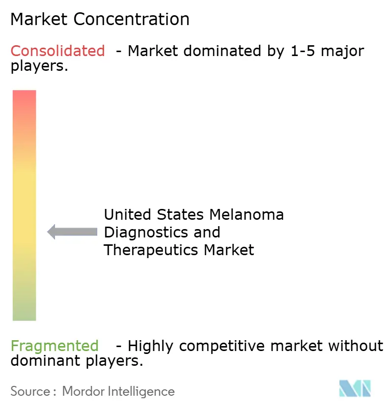 United States Melanoma Diagnostics and Therapeutics Market Concentration