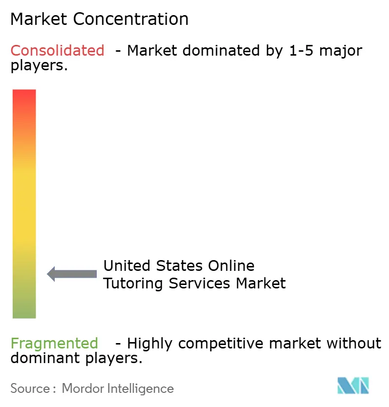 United States Online Tutoring Services Market Concentration