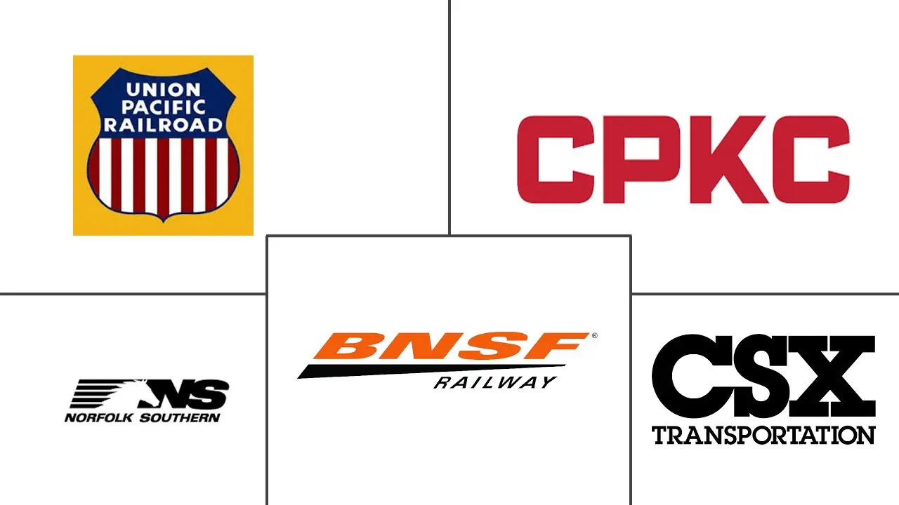 Principaux acteurs dans Marché du Transport de Fret Ferroviaire aux États-Unis industrie