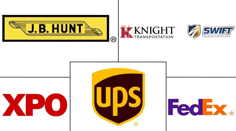 Major players in United States Road Freight Transport industry