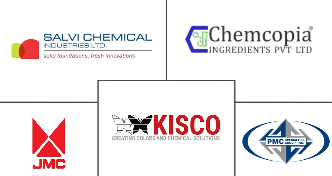 Major players in United States Saccharin industry