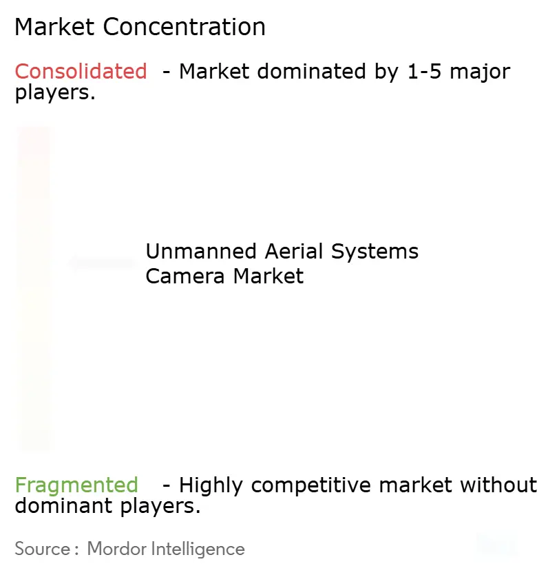Unmanned Aerial Systems Camera Market Concentration