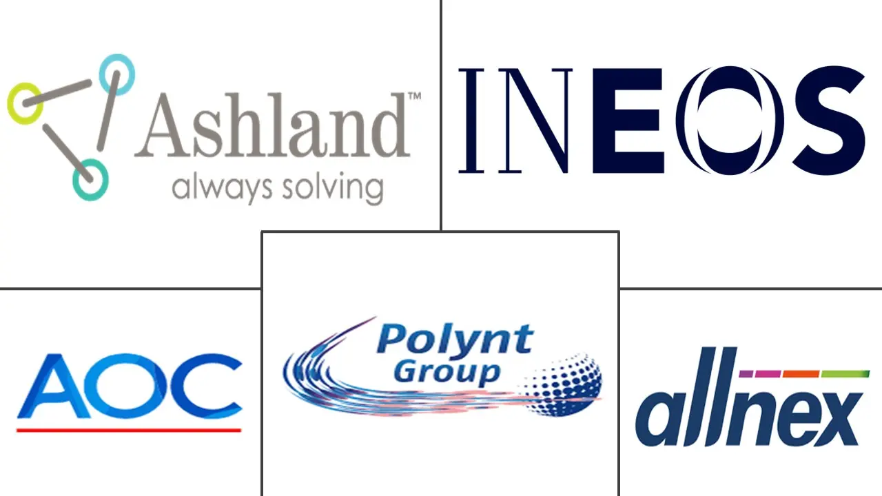 Major players in Unsaturated Polyester Resin (UPR) industry