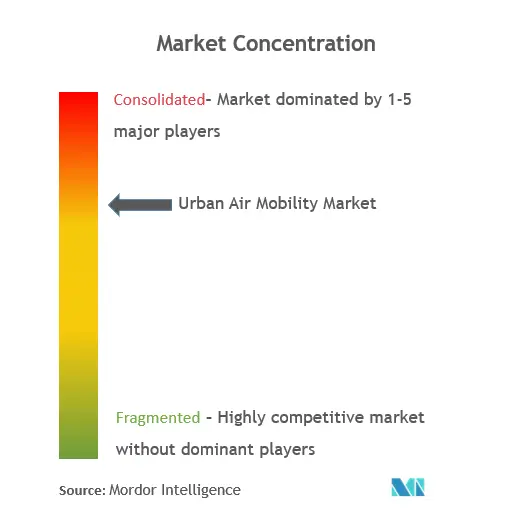 Urban Air Mobility Market Concentration