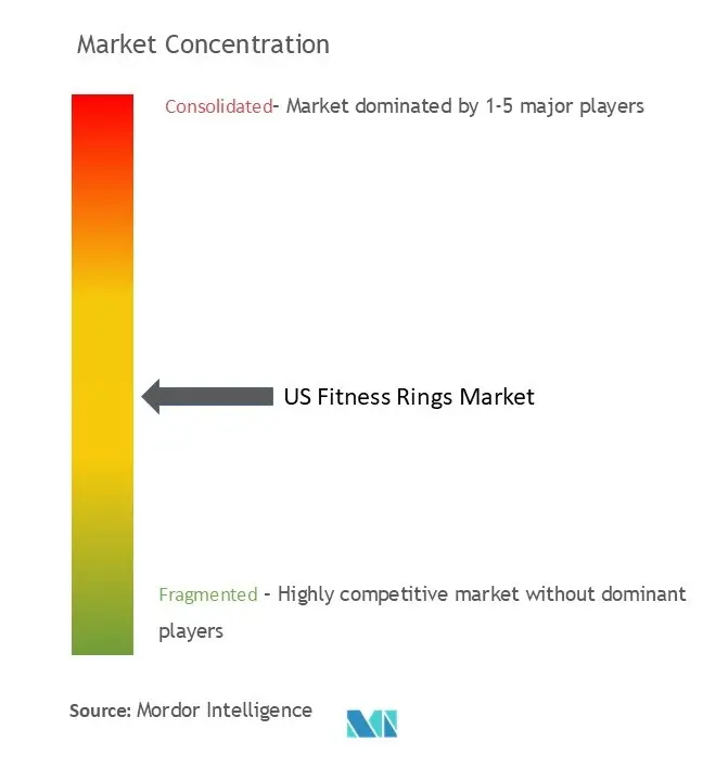 US Fitness Rings Market Concentration