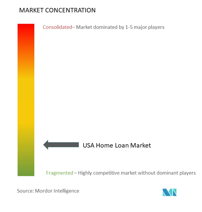 USA Home Loan Market Concentration