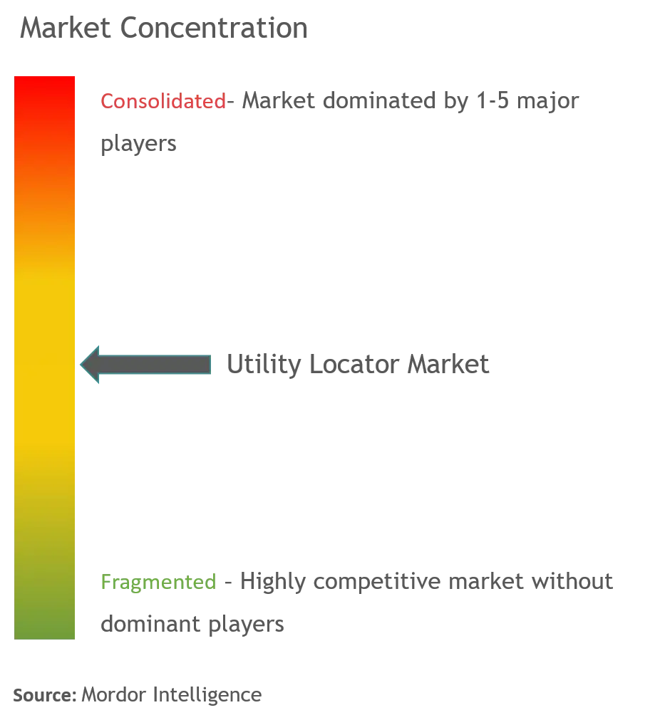 ユーティリティロケーター市場集中度