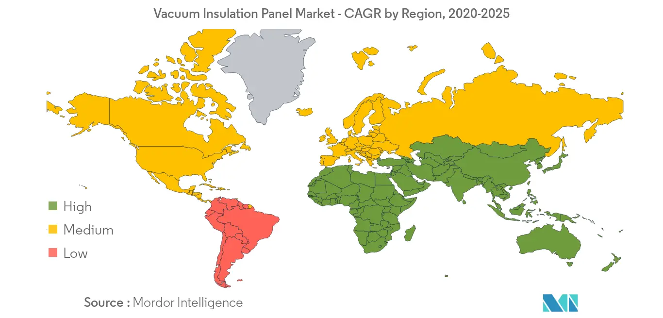 Vacuum Insulation Panels Market Growth by Region