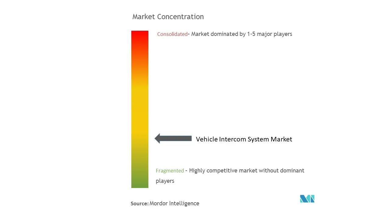 Vehicle Intercom System Market Concentration
