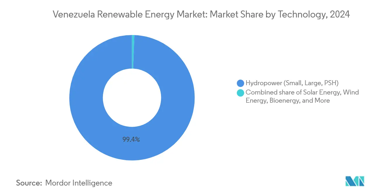 Venezuela Renewable Energy Market: Market Share by Technology