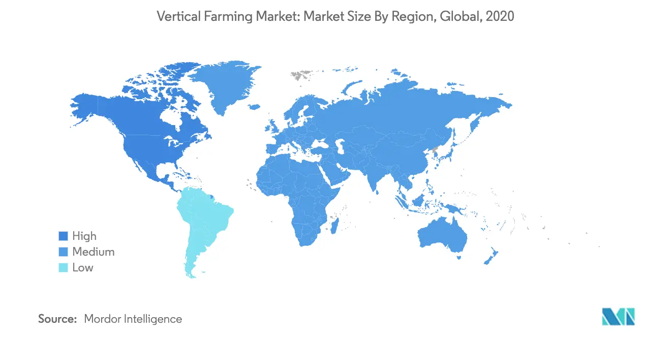 Vertical Farming Market Size By Region
