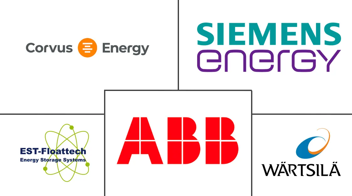 Major players in Vessel Battery Energy Storage Systems industry