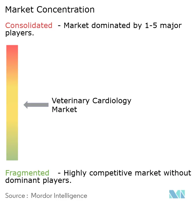 Veterinary Cardiology Market Concentration