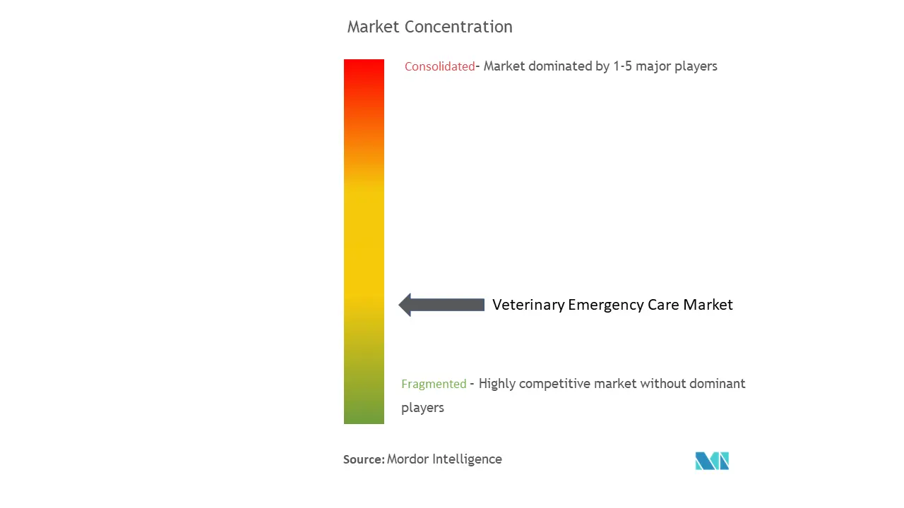 Veterinary Emergency Care Market Concentration