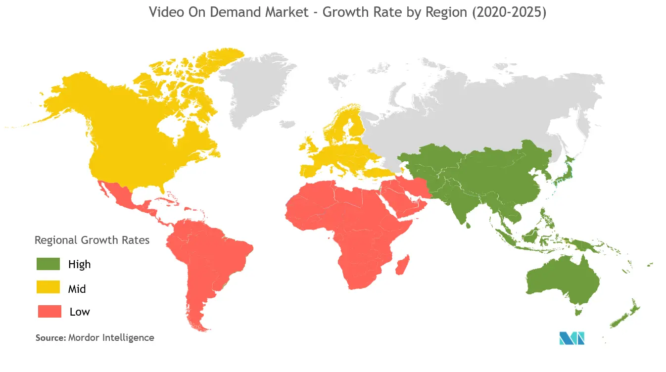 video on demand market growth