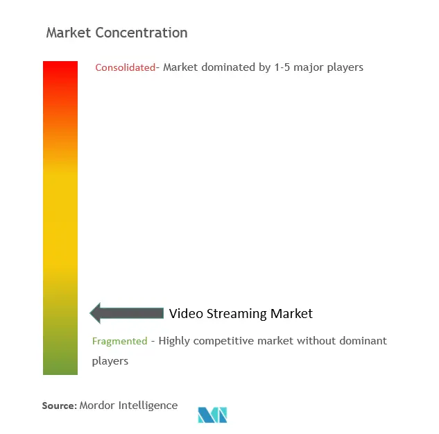 Video Streaming Market Concentration
