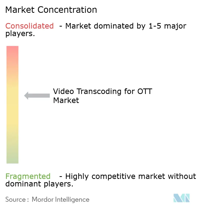 Video Transcoding For OTT Market Concentration