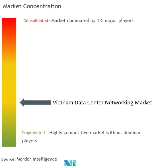 Vietnam Data Center Networking Market Concentration