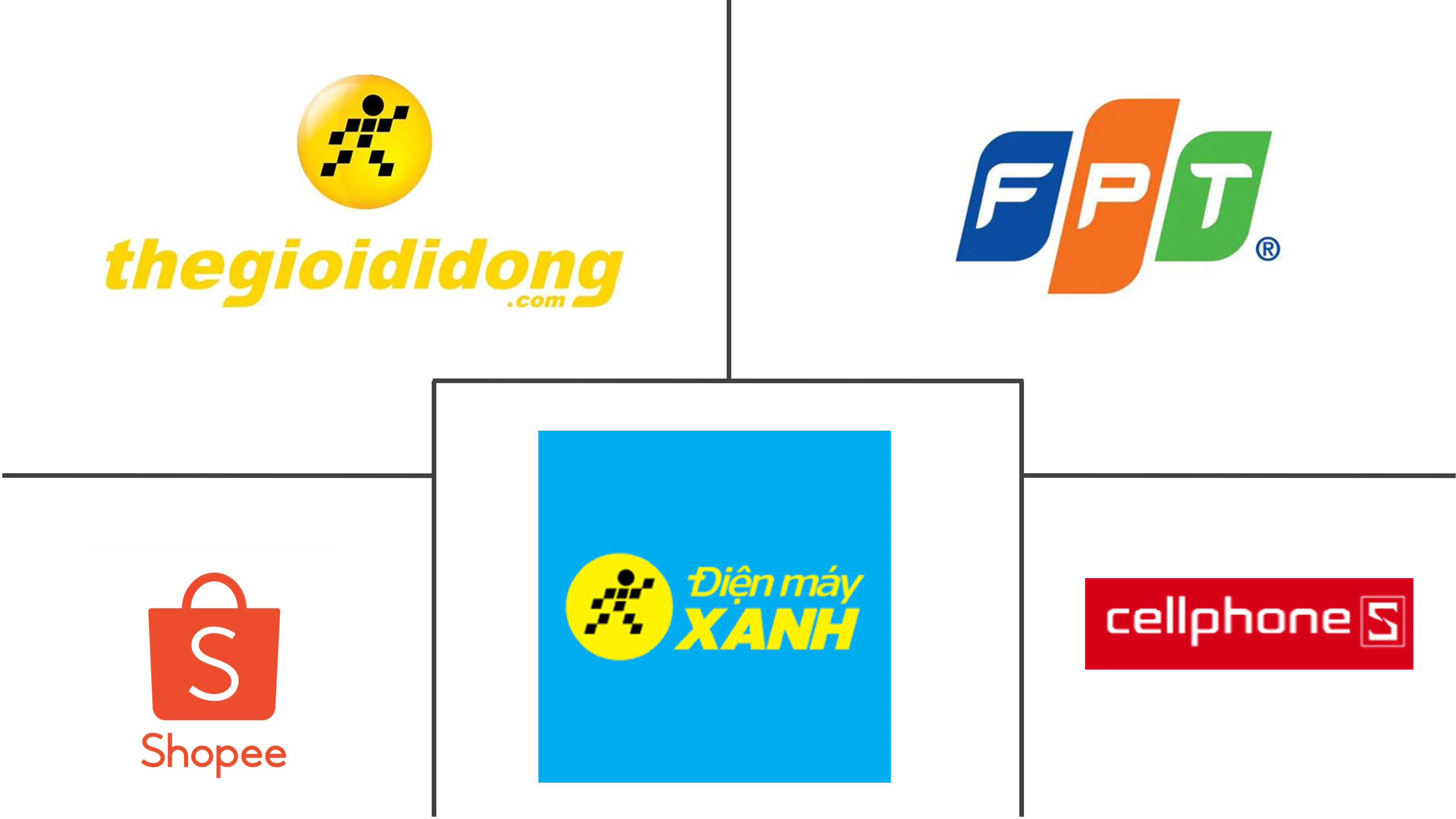 Vietnam Ecommerce Market Major Players