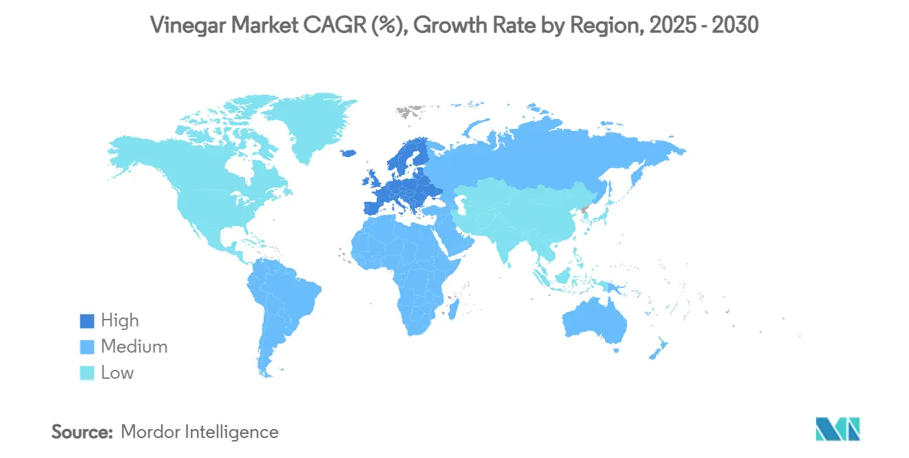 바카라 게임 시장 CAGR(%), 지역별 성장률