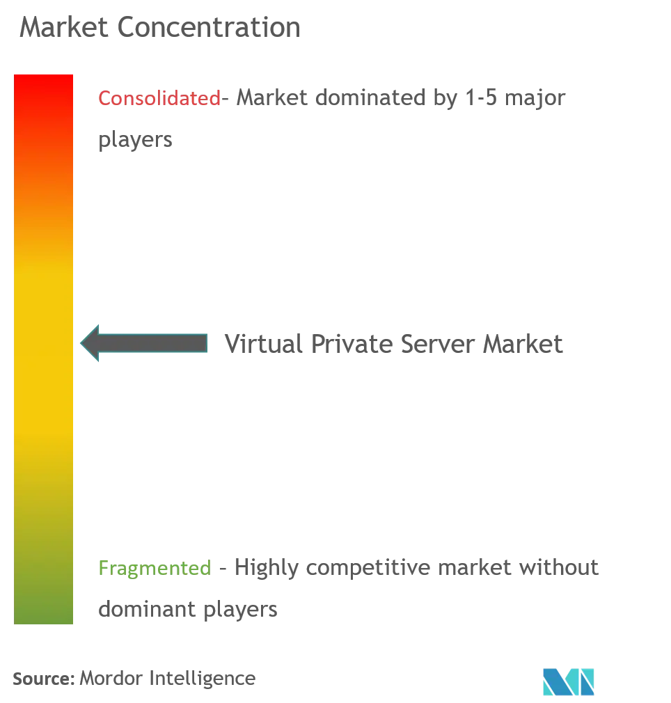 Virtual Private Server Market Concentration