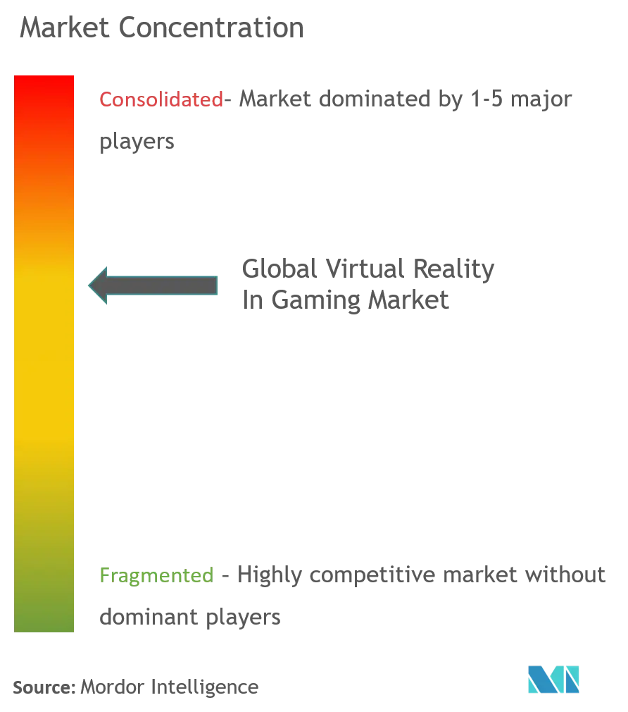 Virtual Reality in Gaming Market Concentration