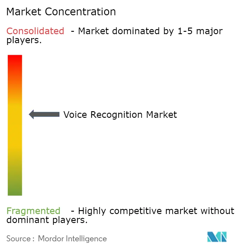 Voice Recognition Market Concentration