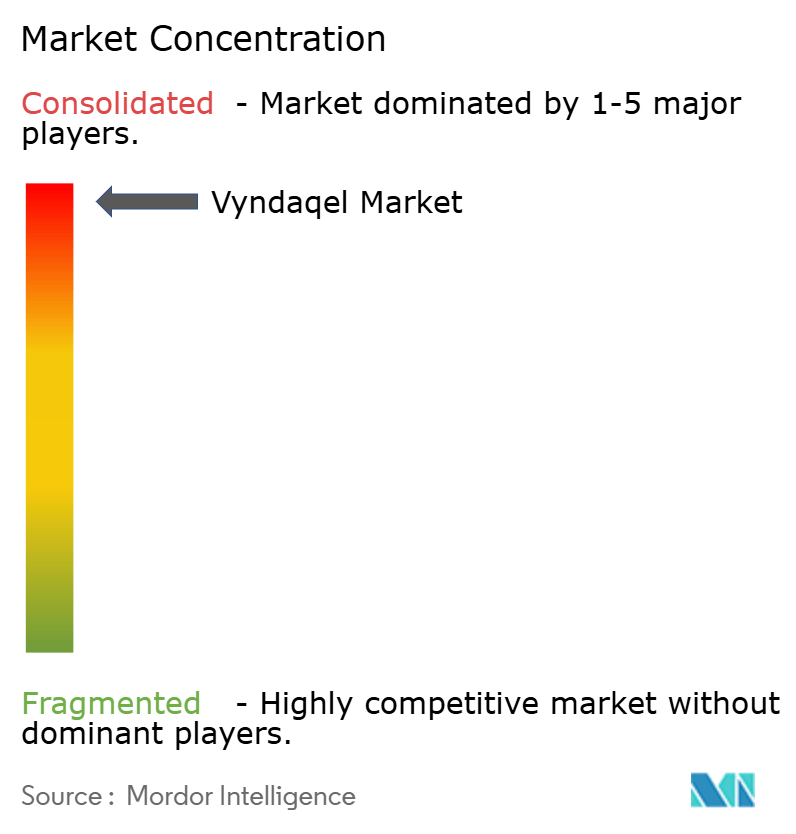 Vyndaqel 市場集中度