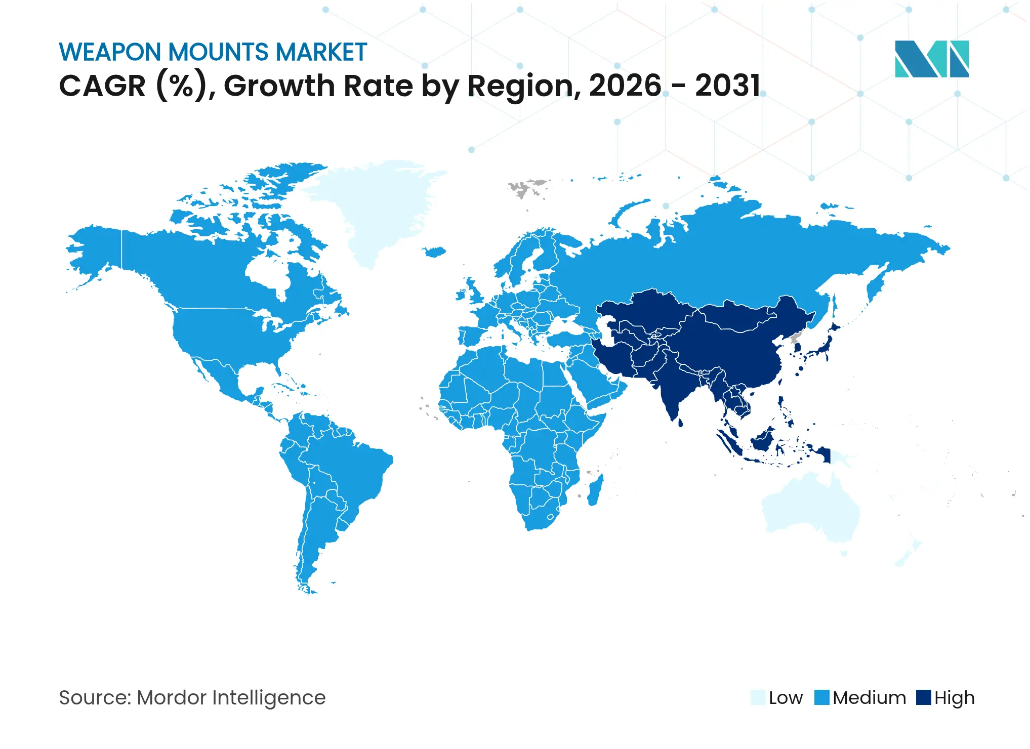 Weapon Mounts Market_Growth Rate by Region